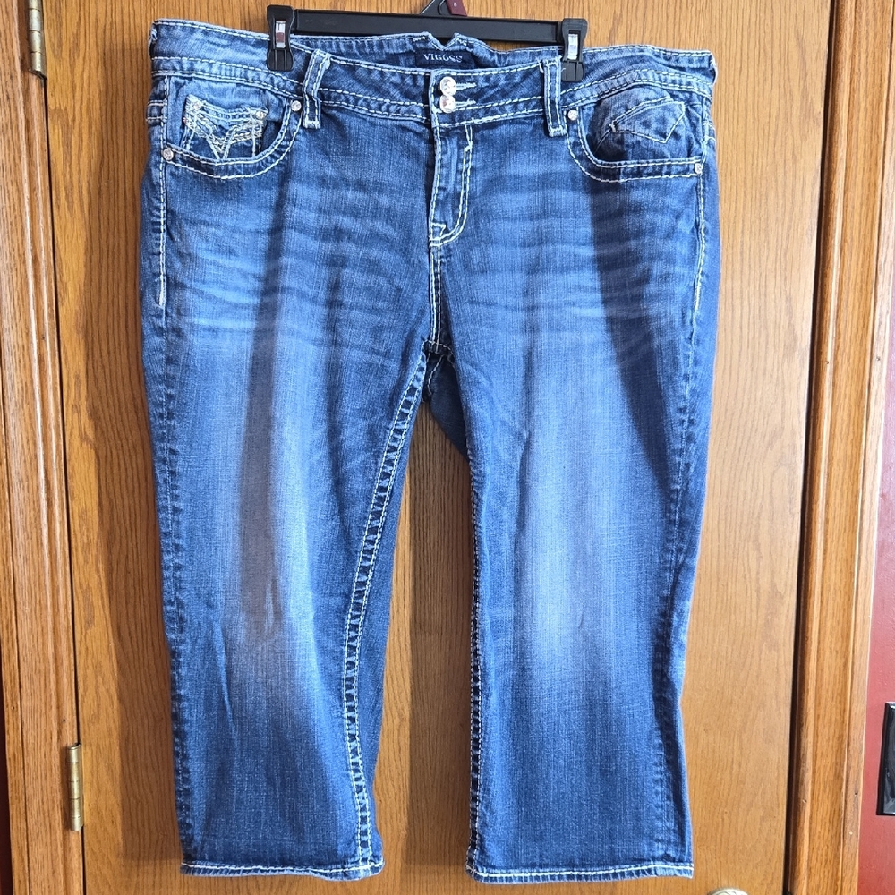 Vigoss Womens Jean Capri